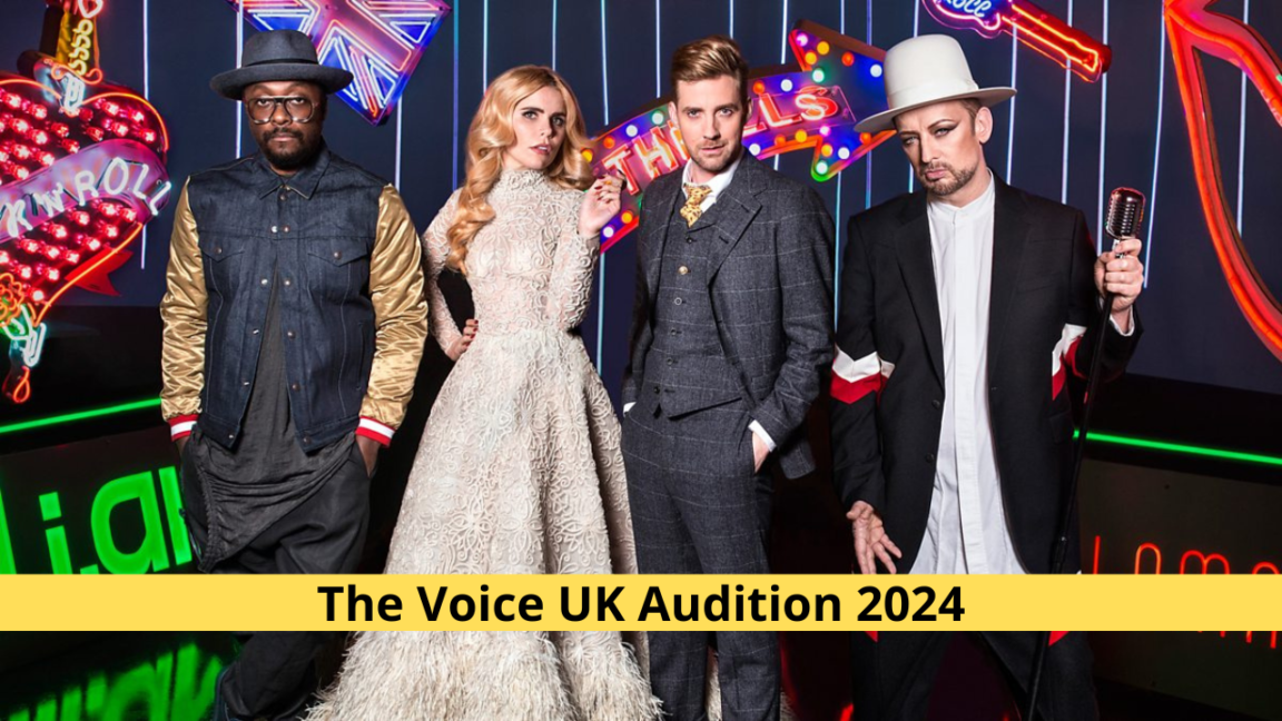 The Voice UK Audition 2024, Season 13 Application, Judge & Host