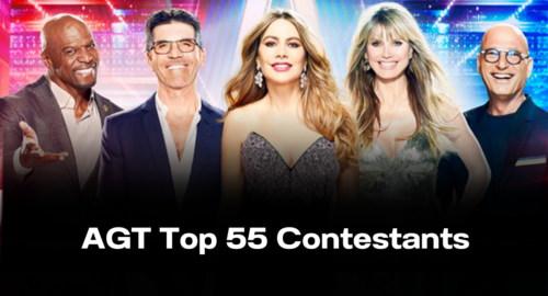 America's Got Talent Top 55 Contestants