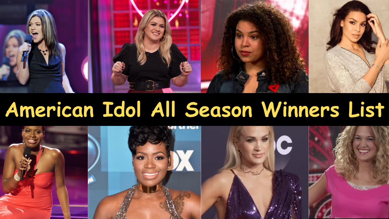 American Idol All Season Winners List
